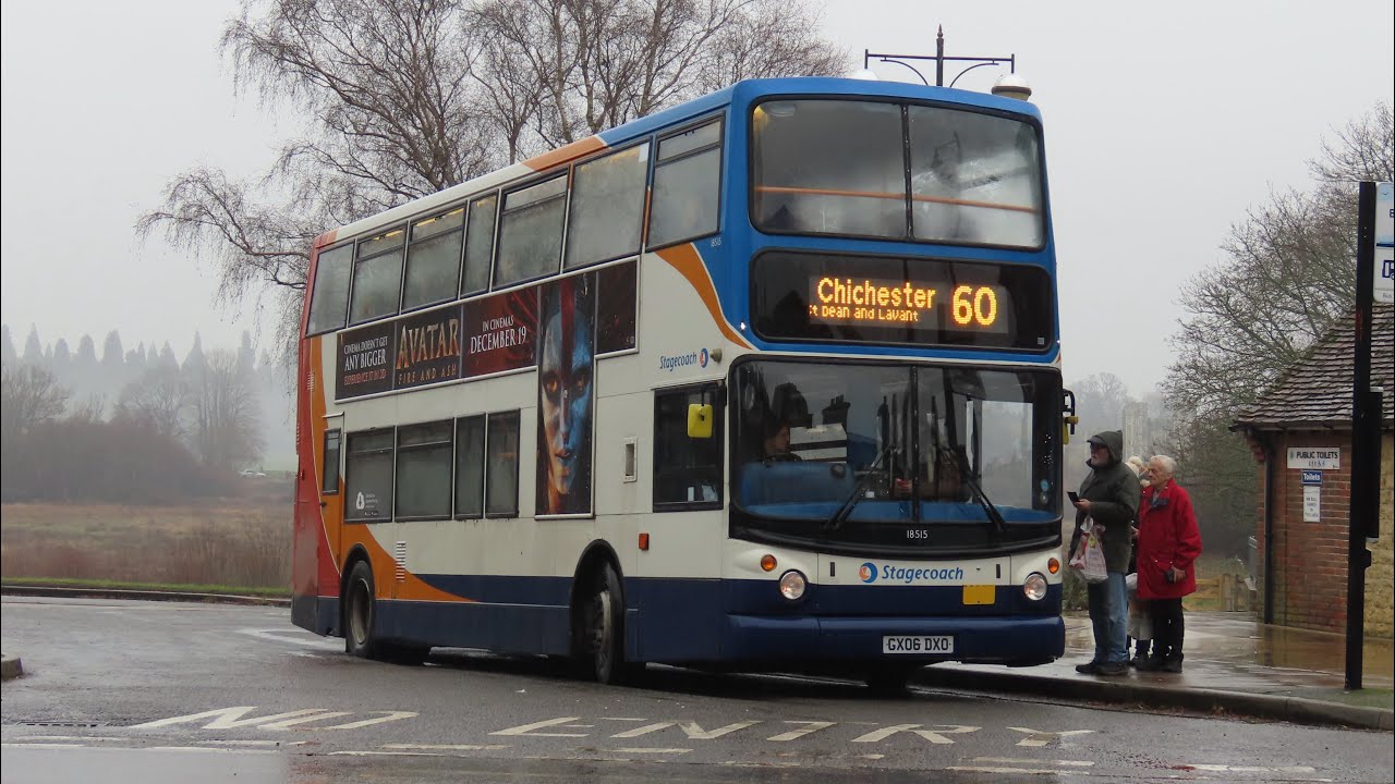 Stagecoachs south alx400 18515 (GX06 DXO) | Route 60 
