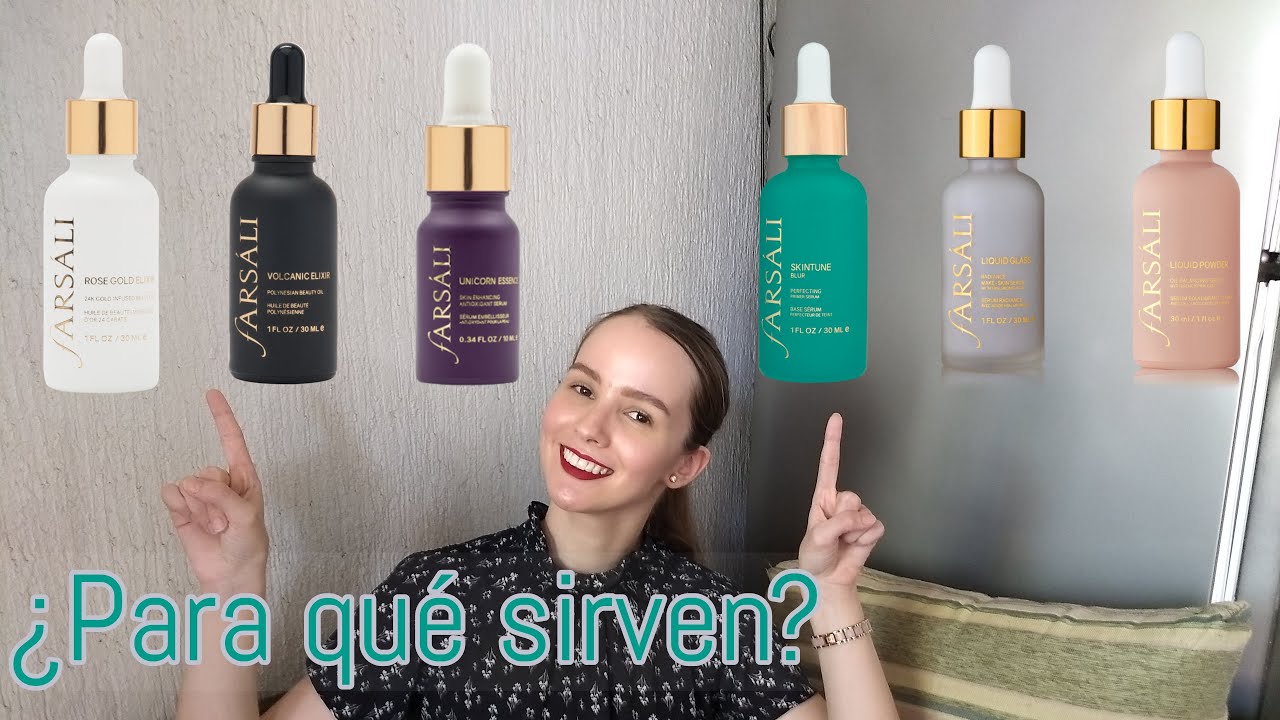 Sueros Farsali, ¿Para qué sirve cada uno?
