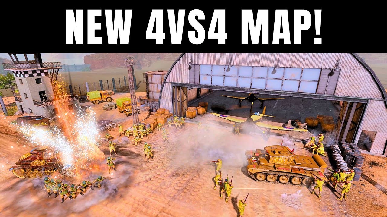 My Italian SUPER BLOB Destroys everything on the New Map :) - Company of Heroes 3 Gameplay - COH3