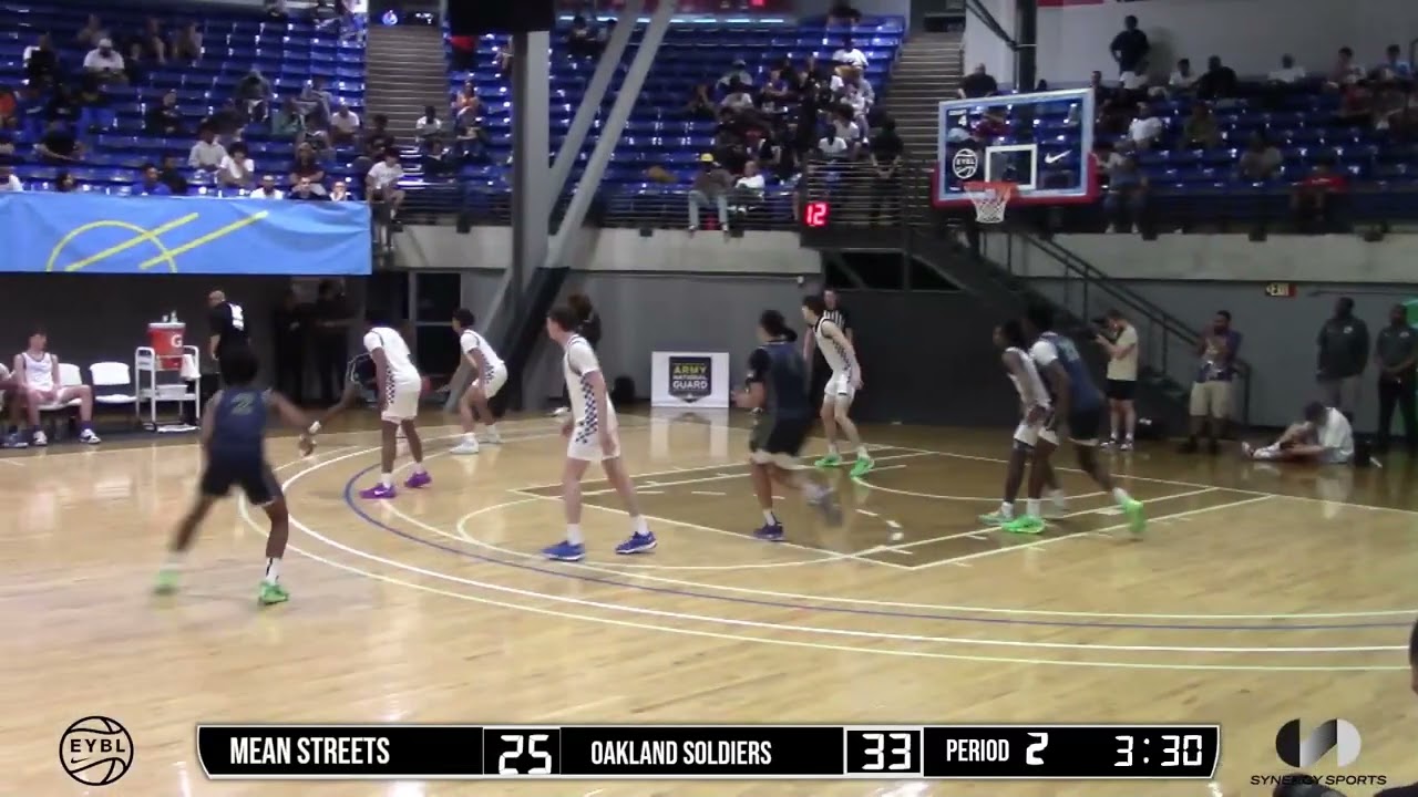 AJ Dybantsa 2024 AAU Assists - Oakland Soldiers - Nike EYBL