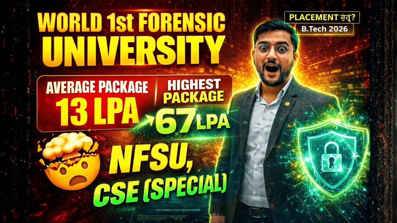 NFSU Gandhinagar Review 2026 🔥 World’s First Forensic University? Fees, Placement, Reality