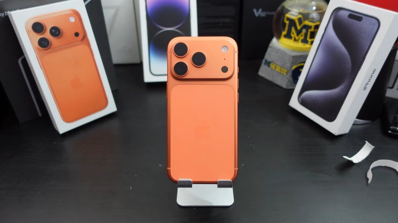 Последний переход пользователя Android на iPhone 17 Pro | Оранжевый — новый чёрный