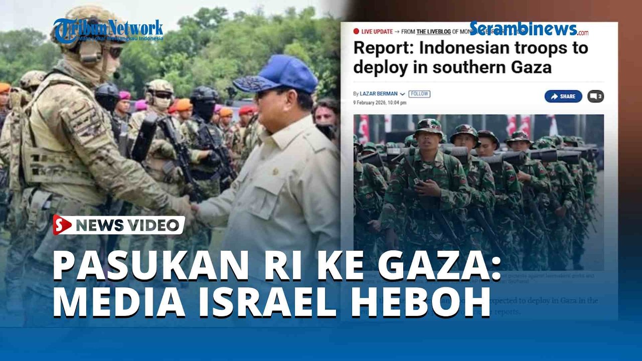 Media Israel Soroti Indonesia Jadi Negara Pertama Kirim Pasukan ke Gaza