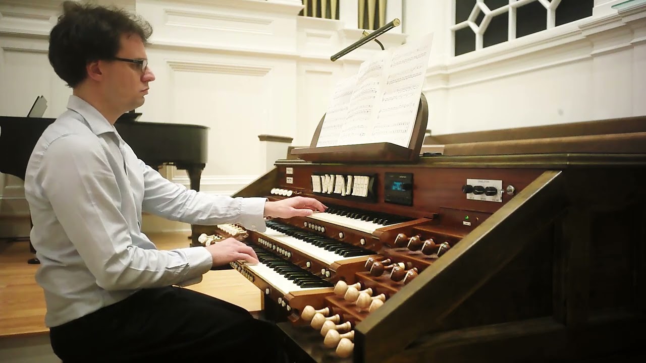 Meditation on Wie schön leuchtet der Morgenstern by David Bednall (Organ Solo)