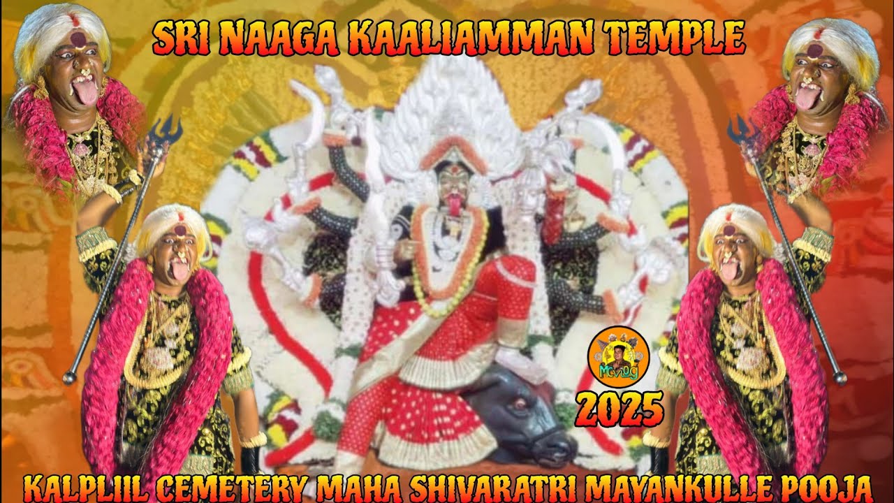 #SRI NAAGA KAALIAMMAN TEMPLE KALPALLI CEMETERY MAHA SHIVARATRI MAYANKULLE POOJA 2025 #mahashivratri