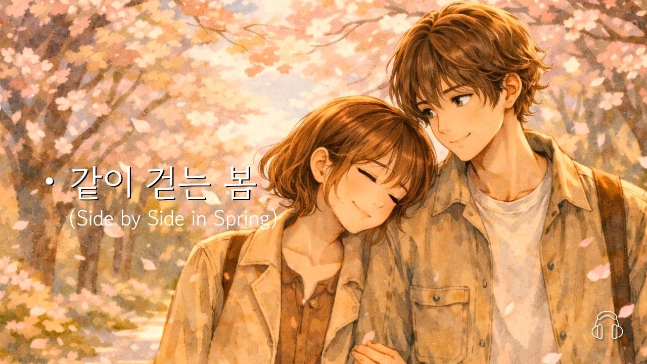 같이 걷는 봄 | Side by Side in Spring (Official MV) 🌸 | 싱글곡 뮤직 비디오 #음악 #노래 #가요 #발라드 #플레이리스트