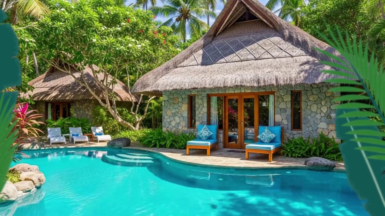 February Tropical Bossa Nova Oasis 🌴 Smooth Beach Jazz & Calm Sunny Day Vibes