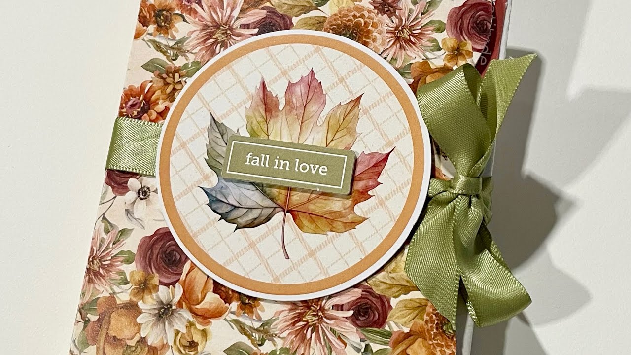 Paper Rose Studio Mini Junk Journal Folio Kit-Autumn Florals-Part 1