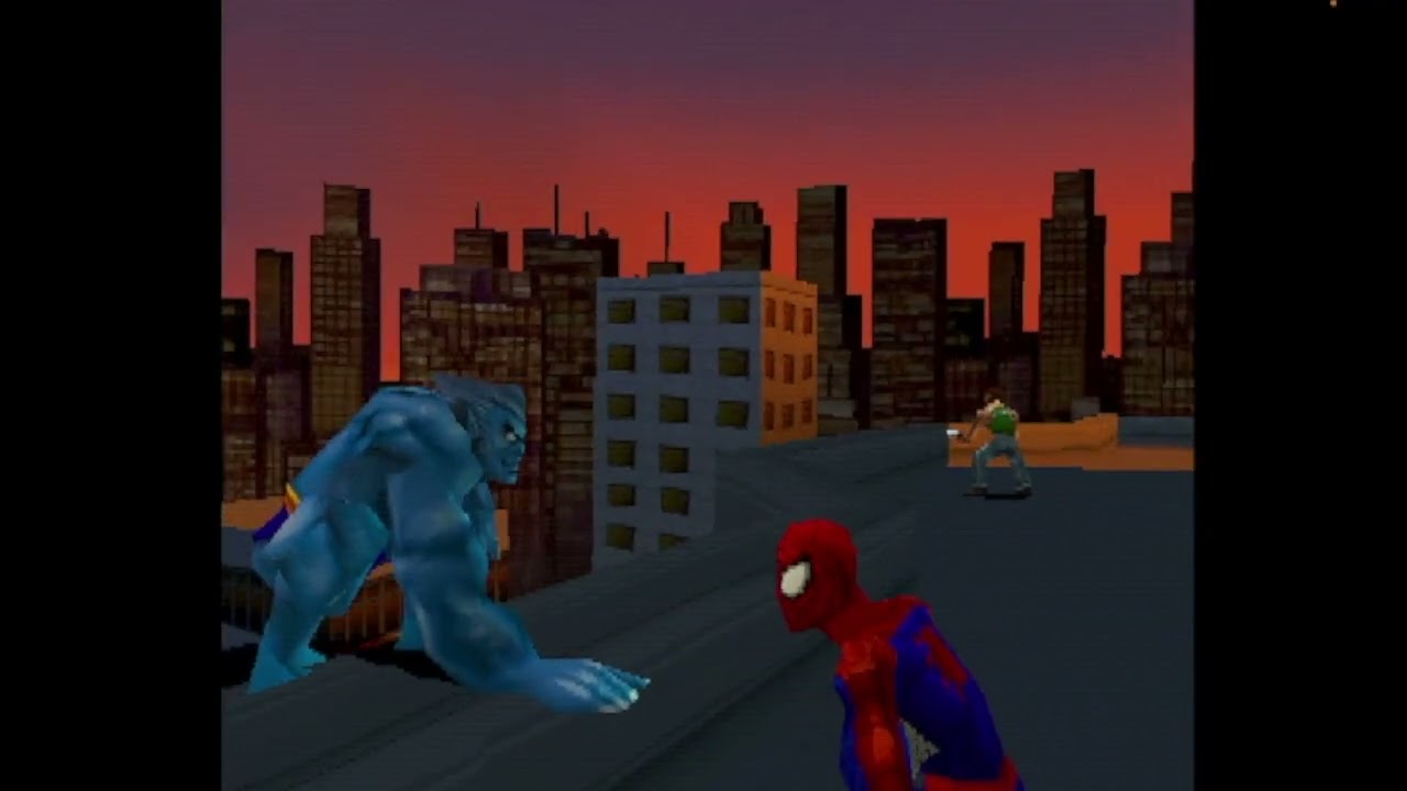 Old Games Archive: Spiderman 2 Ps1 Gameplay