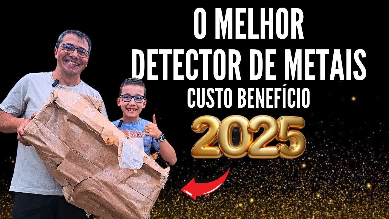 O MELHOR DETECTOR DE METAIS CUSTO BENEFÍCIO 2025! #detectorista #detectordemetais #detecting