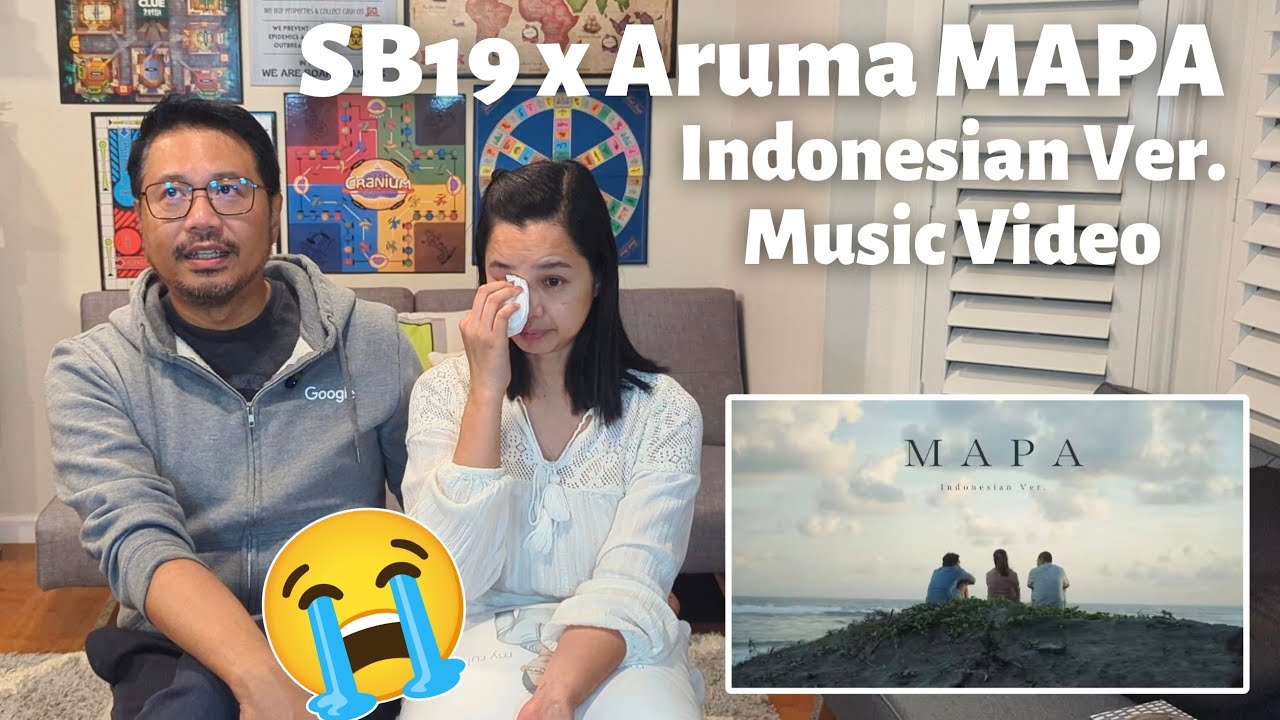 🥹 Реакция: MAPA MV от SB19 x Aruma (индонезийская версия) | Кинокамера