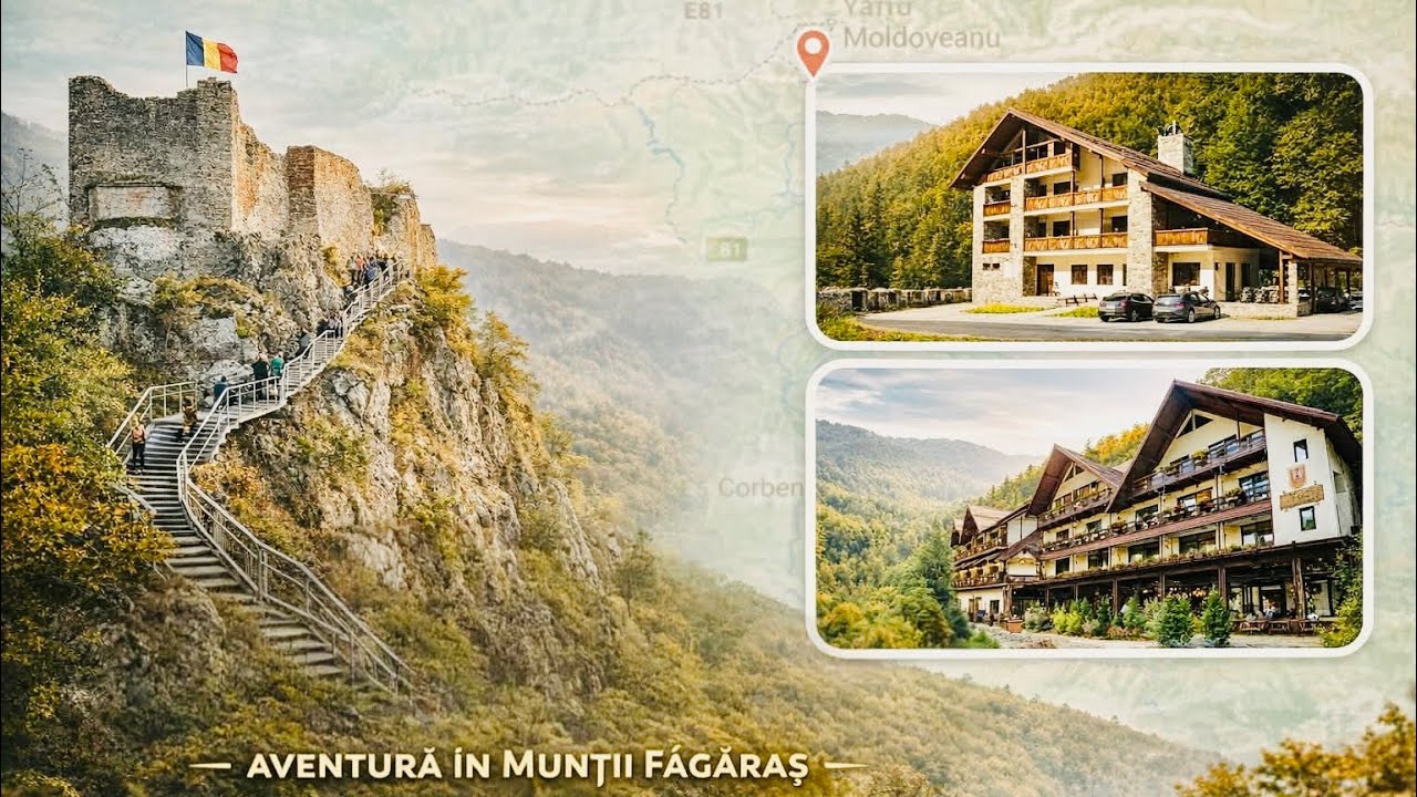 Tur virtual de la Cetatea Poienari pana la Conacul Ursului .. Romania .. Transfagaran o MINUNATIE!!!