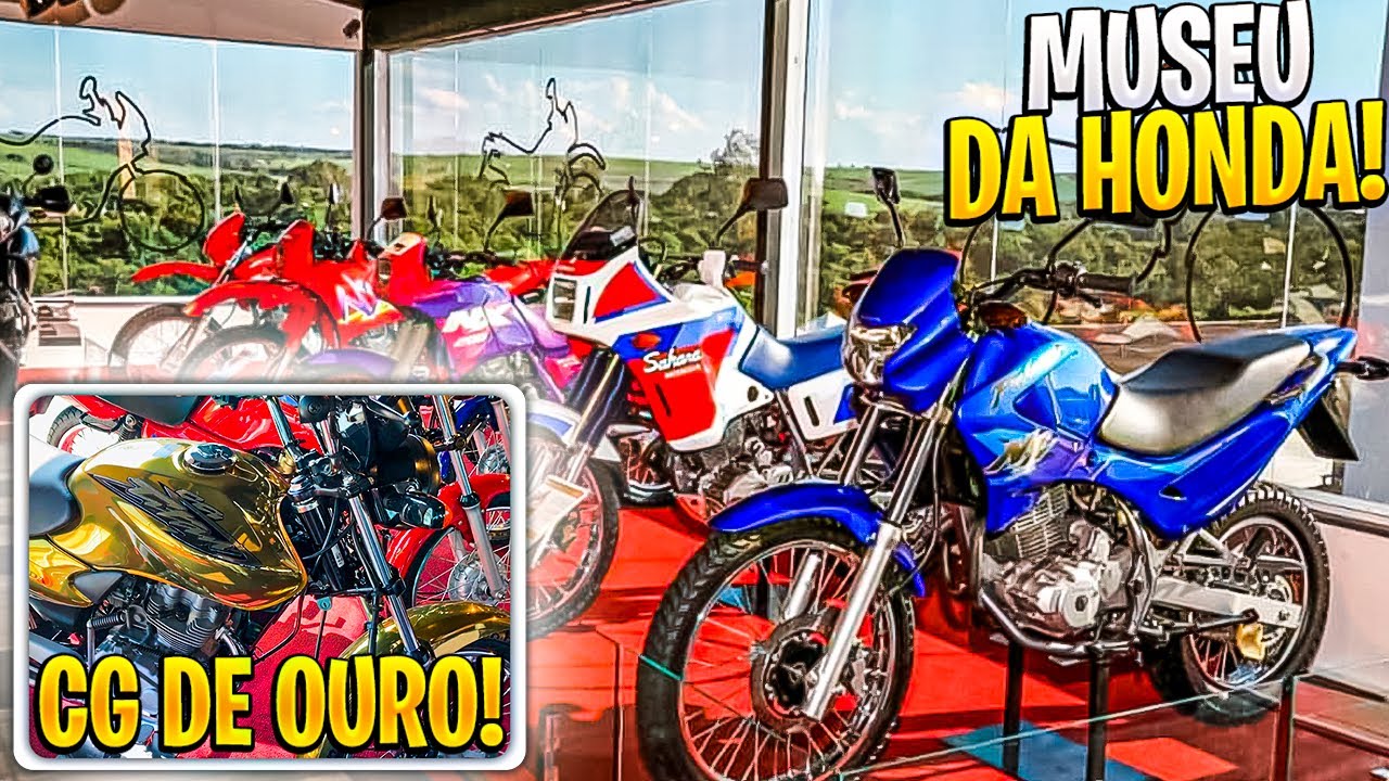MUSEU DA HONDA MOTOS DO BRASIL EM DETALHES - INDAIATUBA SP