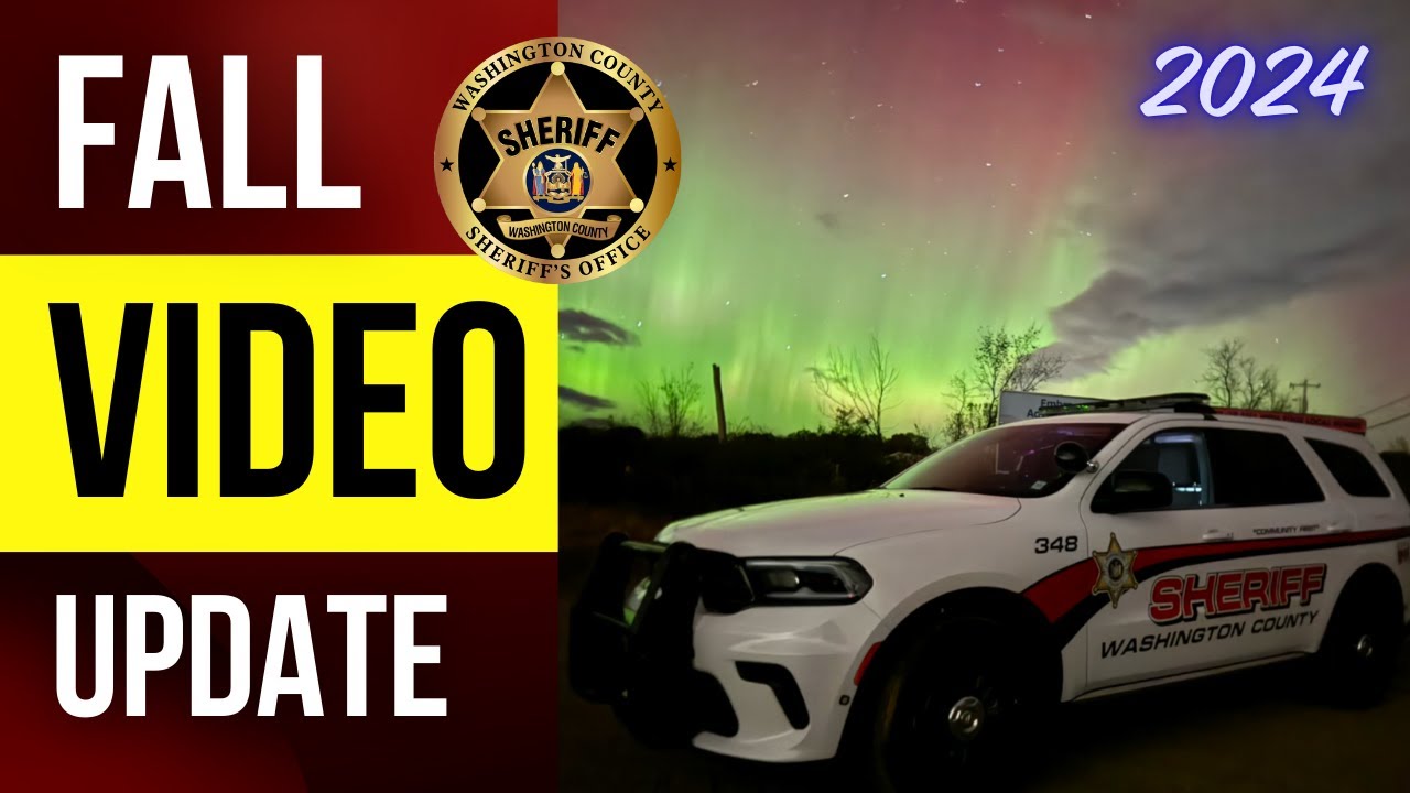 Fall 2024 video update with reported plane crash, northern lights, felony arrests and more