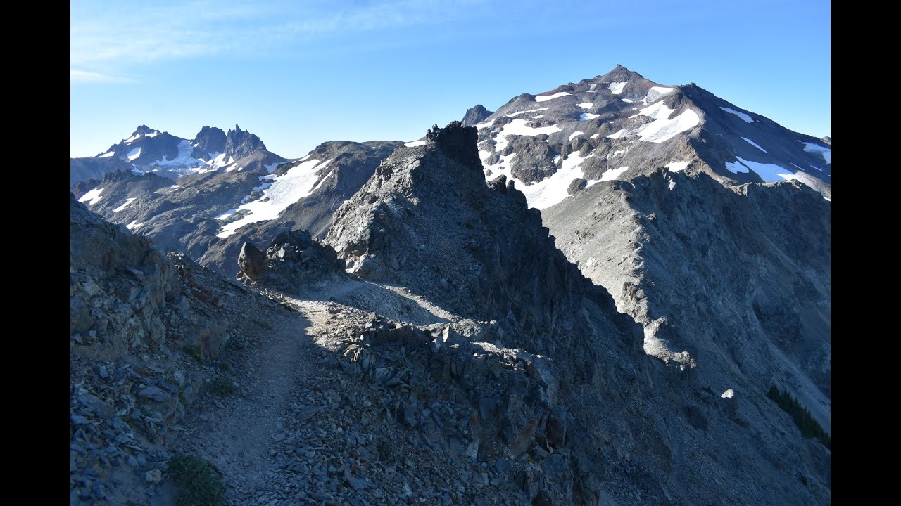 Backpacking the Goat Rocks Wilderness: McCall Basin, the Knife, Goat Lake, and Sheep Lake.