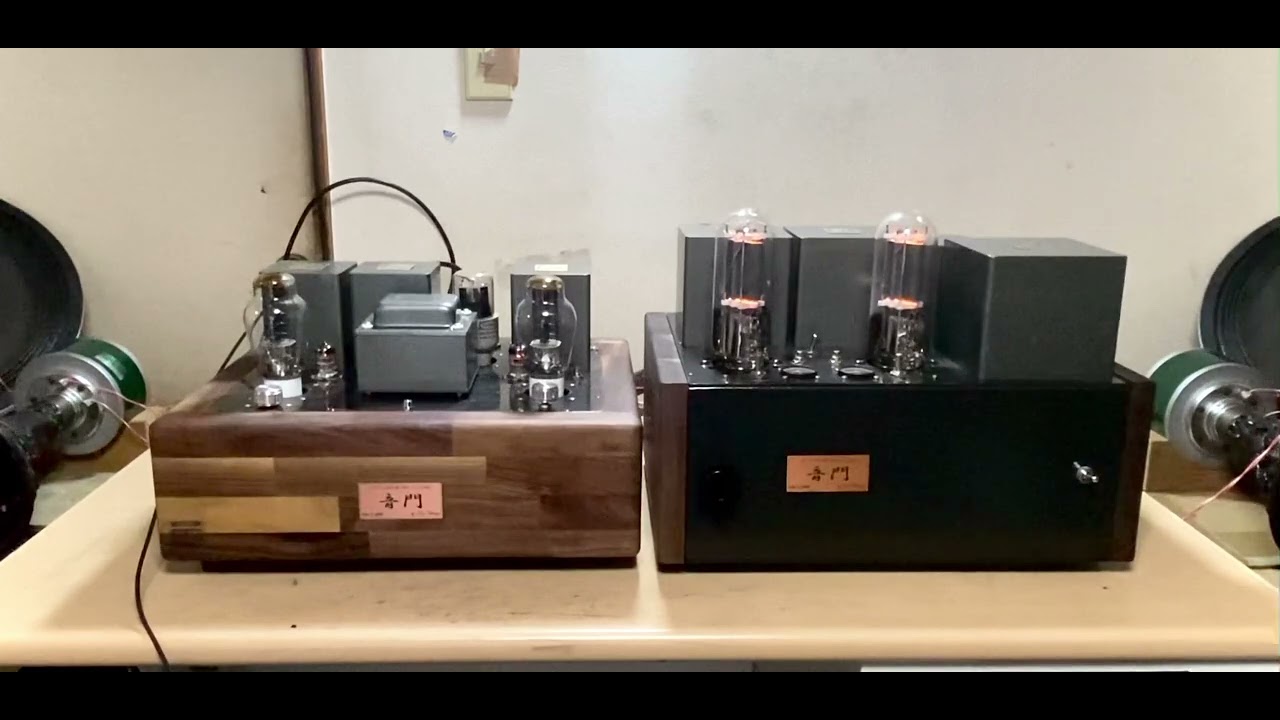 211SE tube amp with 300B preamp