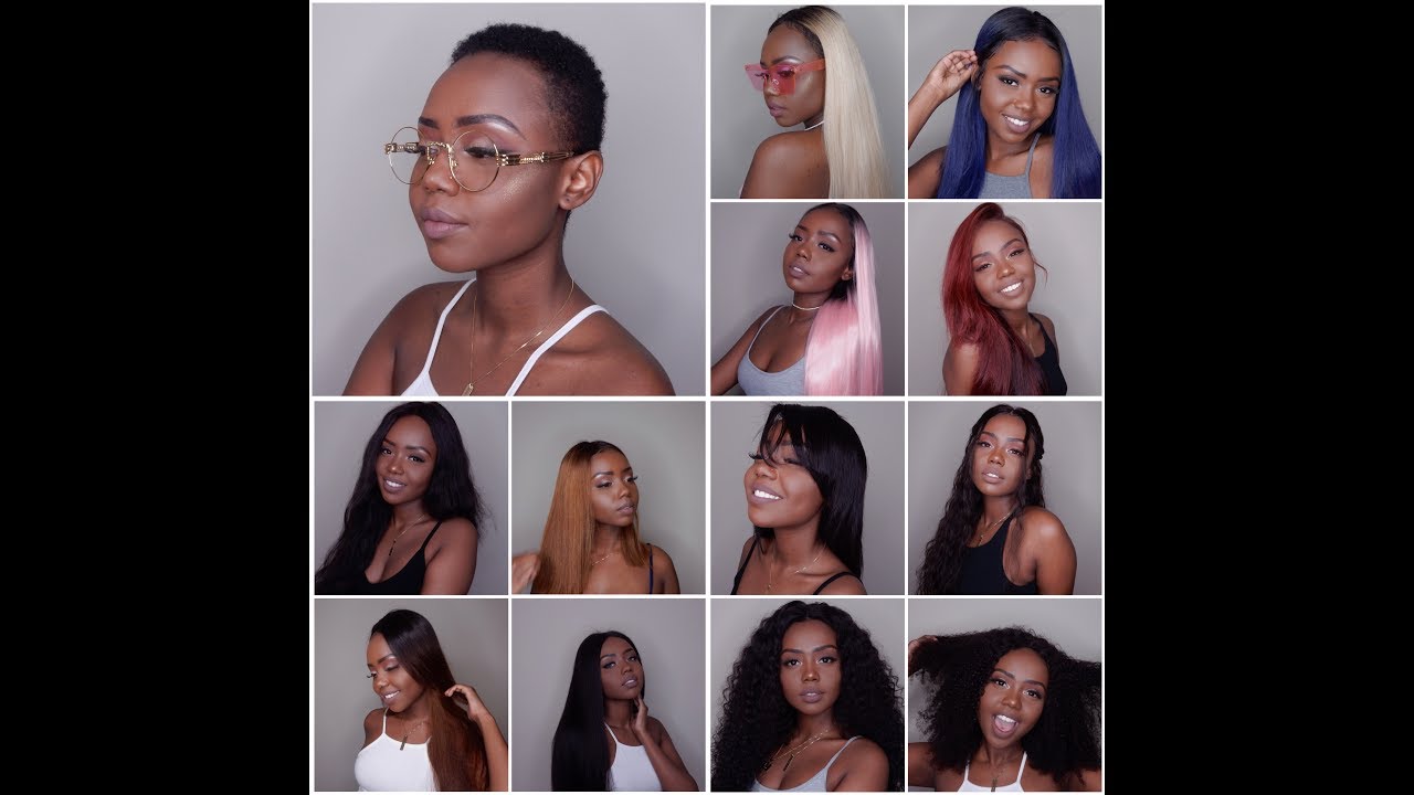 2017 WIG LOOKBOOK | HOW MANY DIFFERENT PEOPLE CAN I BE?! | BROWNSTONE