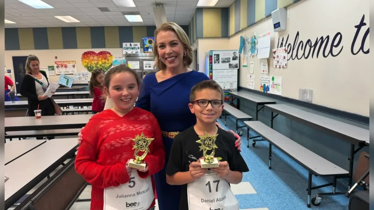 Celebrating the Scripps Spelling Bee Locally at Oasis Elementary South