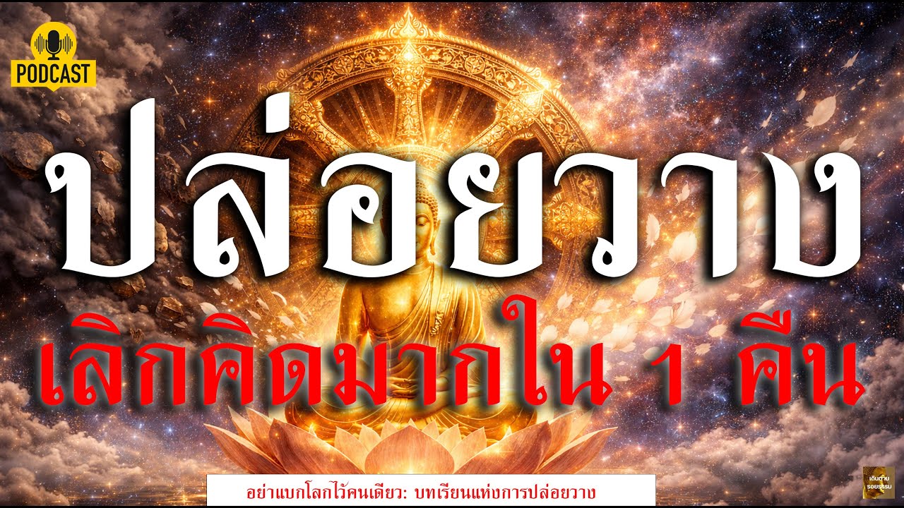 วิธีดับทุกข์ที่ได้ผลที่สุด เลิกคิดมากใน 1 คืน เปลี่ยนชีวิตให้เบาสบายเหมือนขนนก