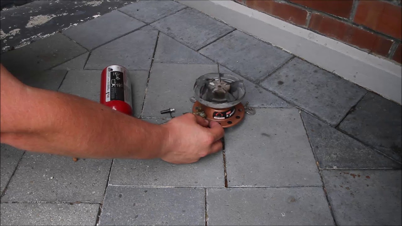 Coleman Exponent Apex ii camp stove startup demo