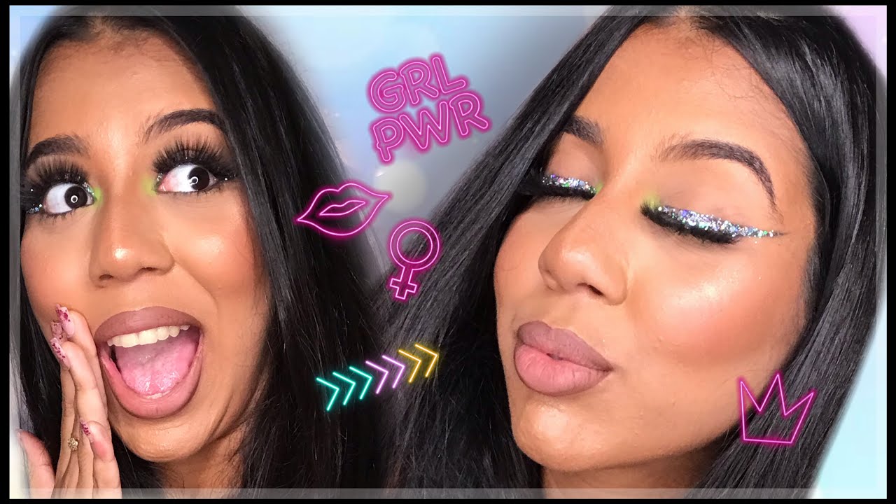 Delineado glitterinado ✨