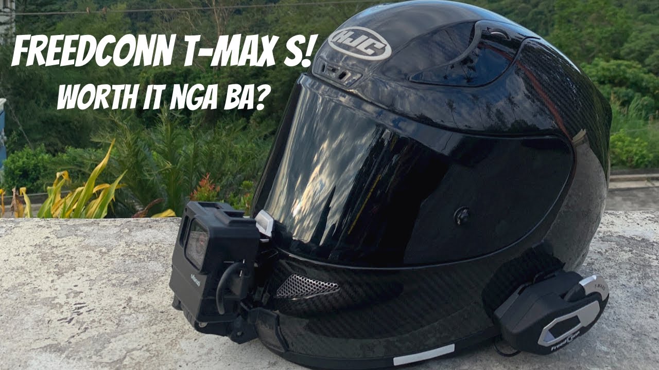 AFFORDABLE HELMET INTERCOM | FREEDCONN T-MAX S | UP TO 6 RIDERS | 1000M | KUPZ GARAGE