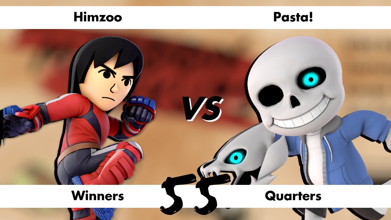 Maroon Mixups #55 - Himzoo (Mii Brawler) Vs. Pasta! (Mii Gunner) - Winners Quarters