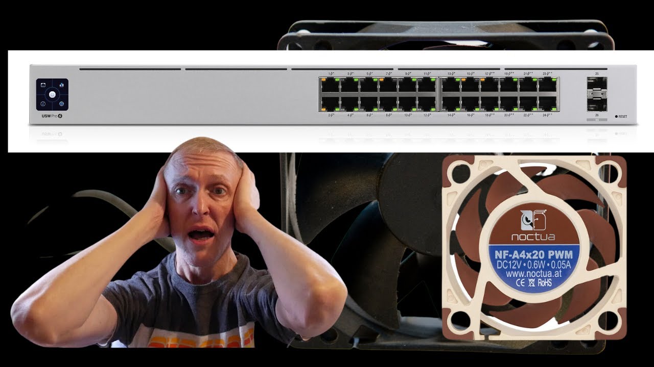 Замена вентилятора USW Pro 24 PoE Gen2