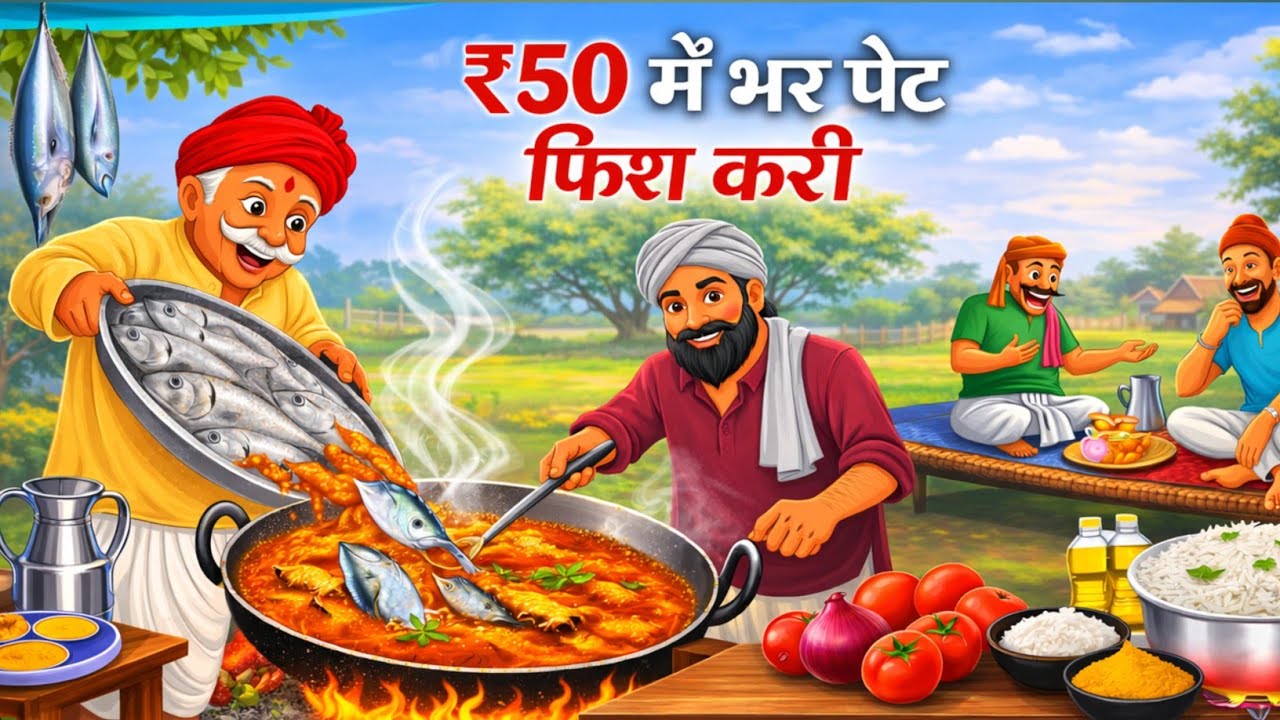 मटन  चिकन मिक्स 50 रूपये में  | Mutton Chicken Mix | Hindi Kahani | Moral Story | Hindi Stories