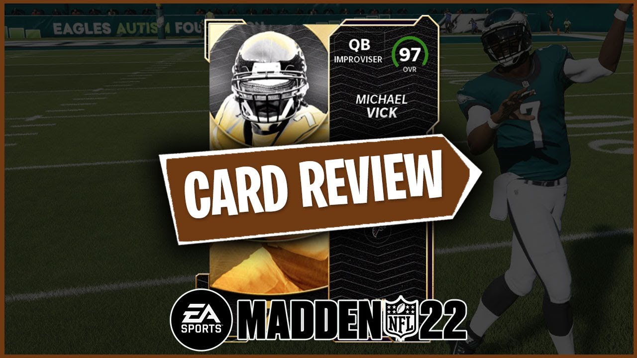 How Good Is 97 OVR Ultimate Legend Mike Vick? MUT 22 Gameplay + Card Review