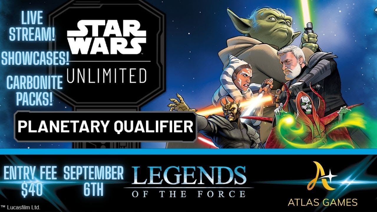 Atlas Games Legends of the Force Planetary Qualifier