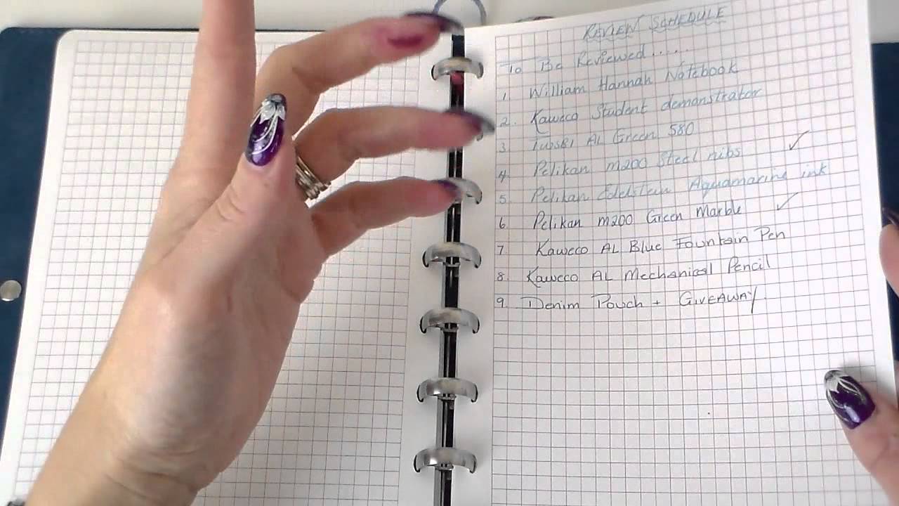 William Hannah Leather Notebook