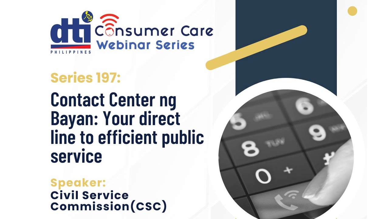 Contact Center ng Bayan: Your direct line to efficient public service