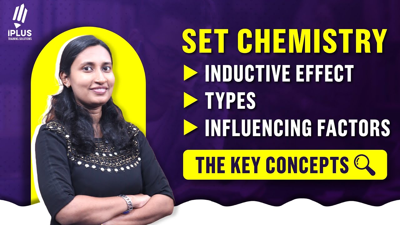 SET Chemistry | Inductive Effect, Types, Influencing Factors | The Key Concepts..! #organicchemistry