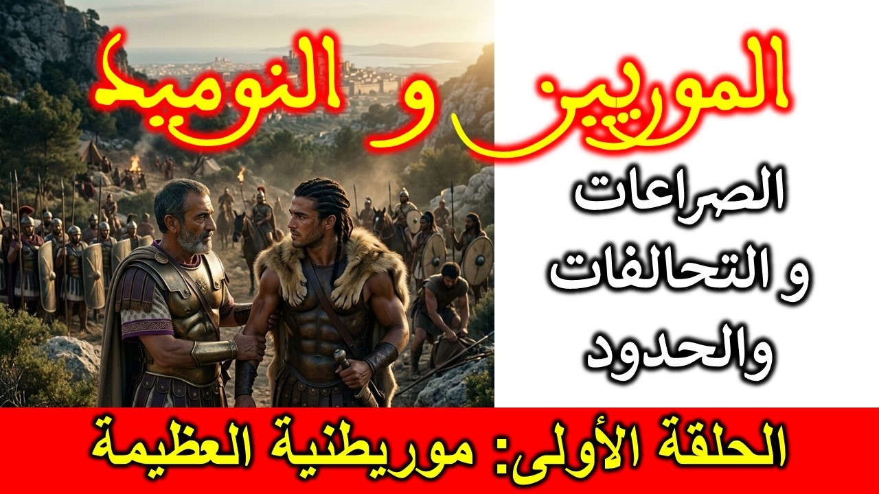✅الموريين و النوميد✅ الحلقة الأولى: موريطنية العظيمة من المحيط حتى الوادي الكبير