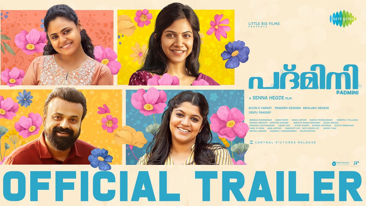 Padmini - Official Trailer | Kunchacko Boban, Aparna Balamurali, Madonna Sebastian | Senna Hegde