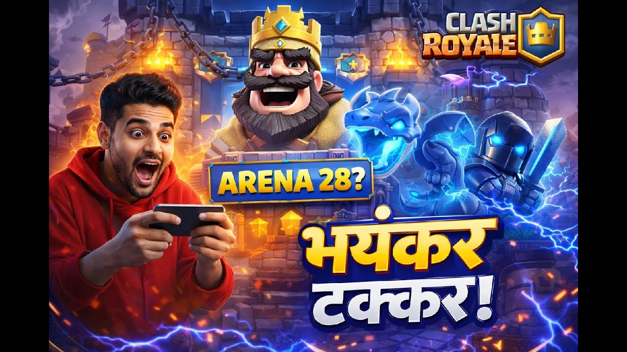 LIVE 🔴 Arena 28 Push | Road to Ultimate Champion | Clash Royale Live#clash royale