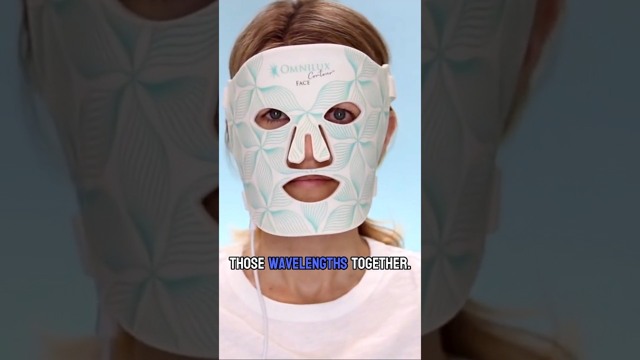 СВЕТОДИОДНАЯ МАСКА В ЦЕНТРЕ ВНИМАНИЯ: @OmniluxLED Contour Face Mask