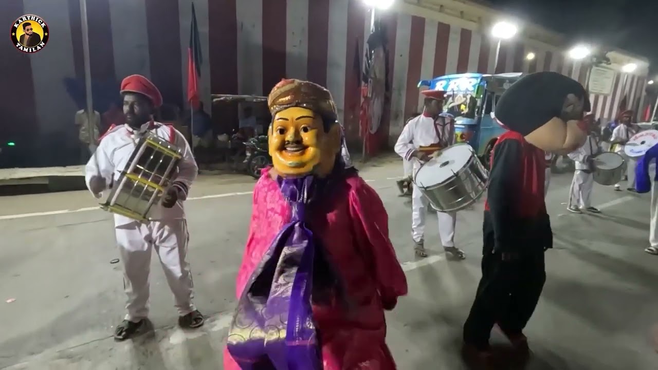 ஆட்டம் பாட்டத்தோடு......திருவாரூரில் அசத்தலான திருமண ஊர்வல கொண்டாட்டம்