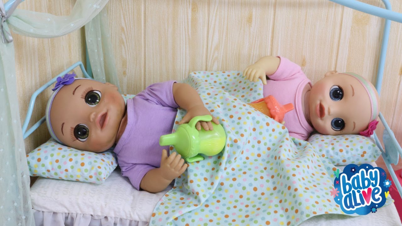 BABY ALIVE GÊMEAS NINA E HANNA VÃO PRA CASA DA VOVÓ