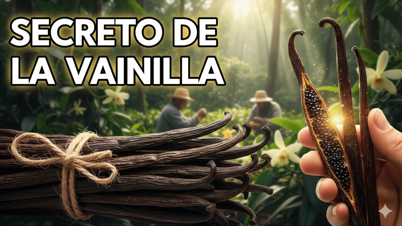 Cómo se PRODUCE la VAINILLA: El SECRETO de la especia más CARA