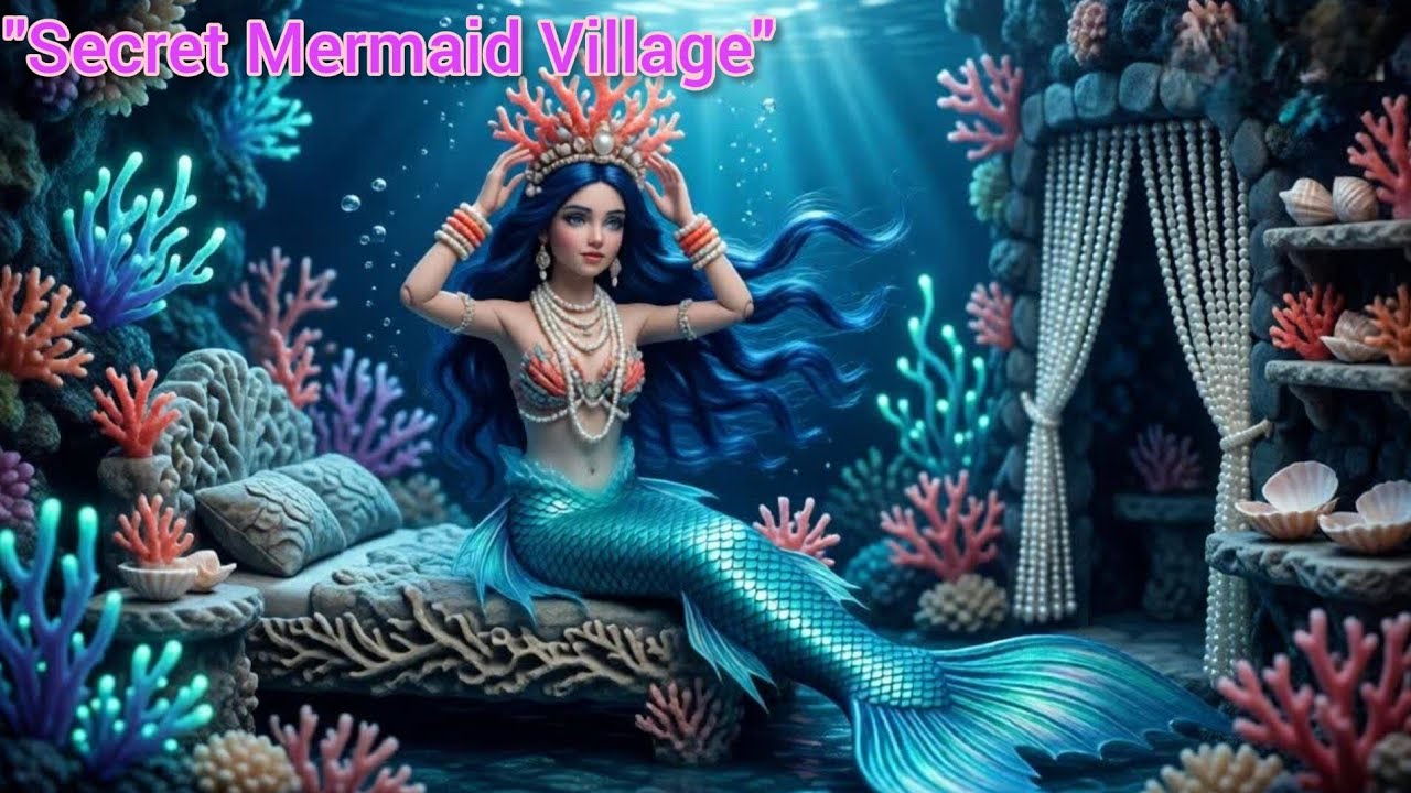 What Happens Inside a Mermaid Village? 🧜‍♀️ Magical Underwater World