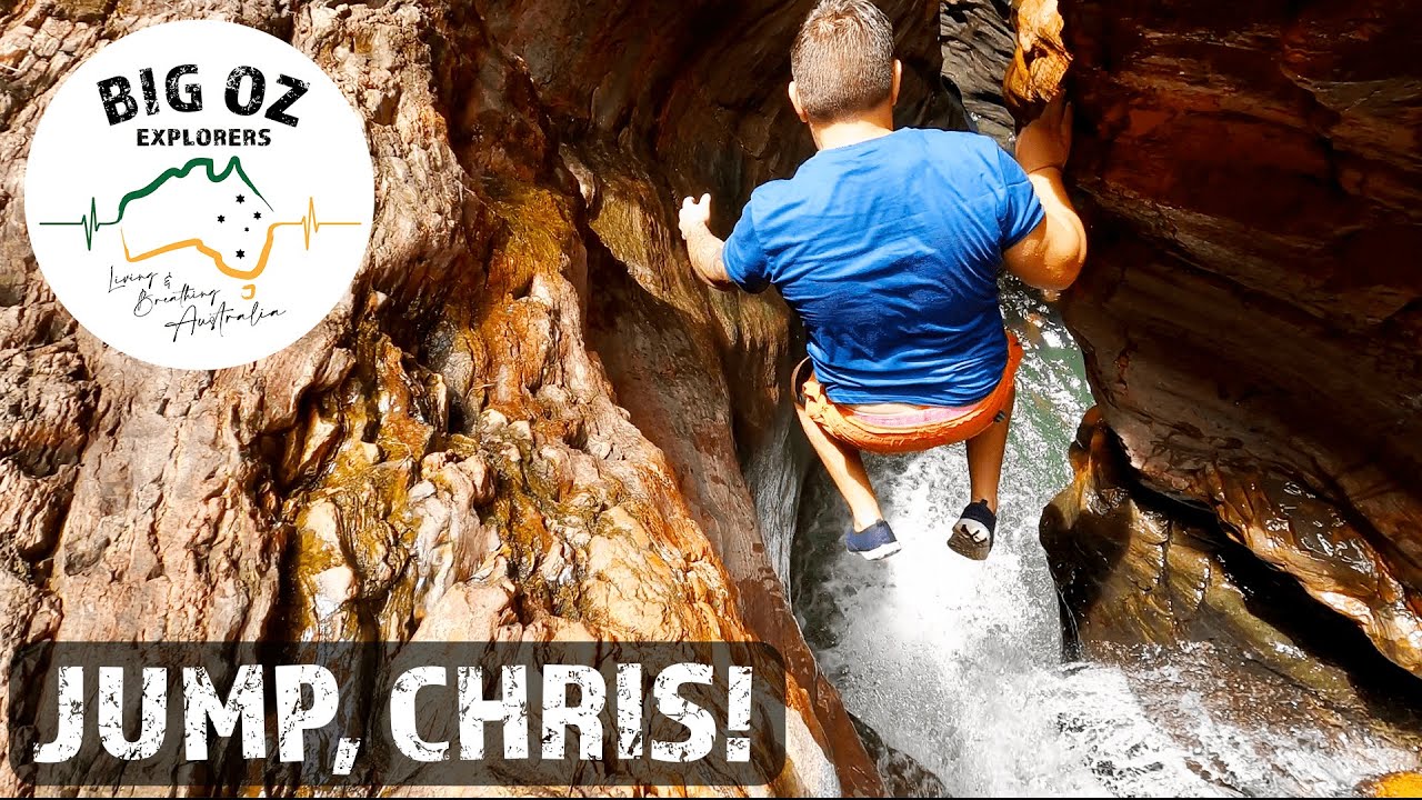 What an ADRENALINE rush! Andys Chasm / The Kimberley WA - 056