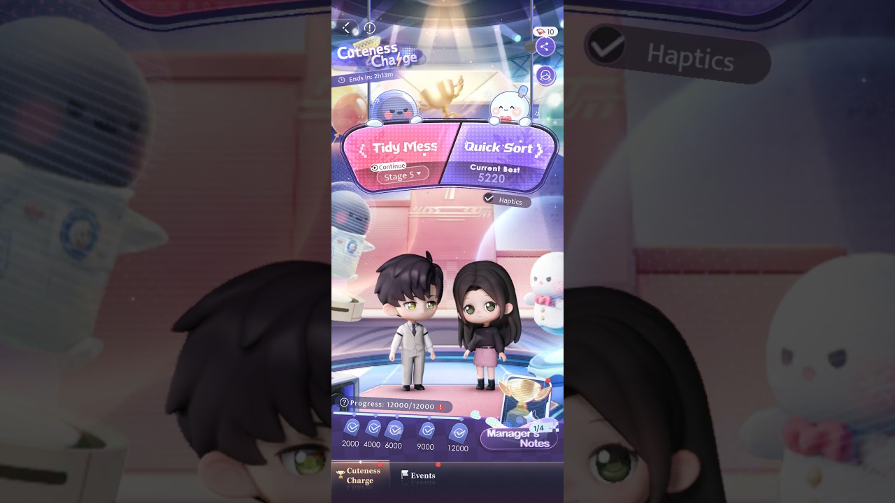 Love and DeepSpace - Zayne - Cuteness Charge - Manager Notes - Full Story