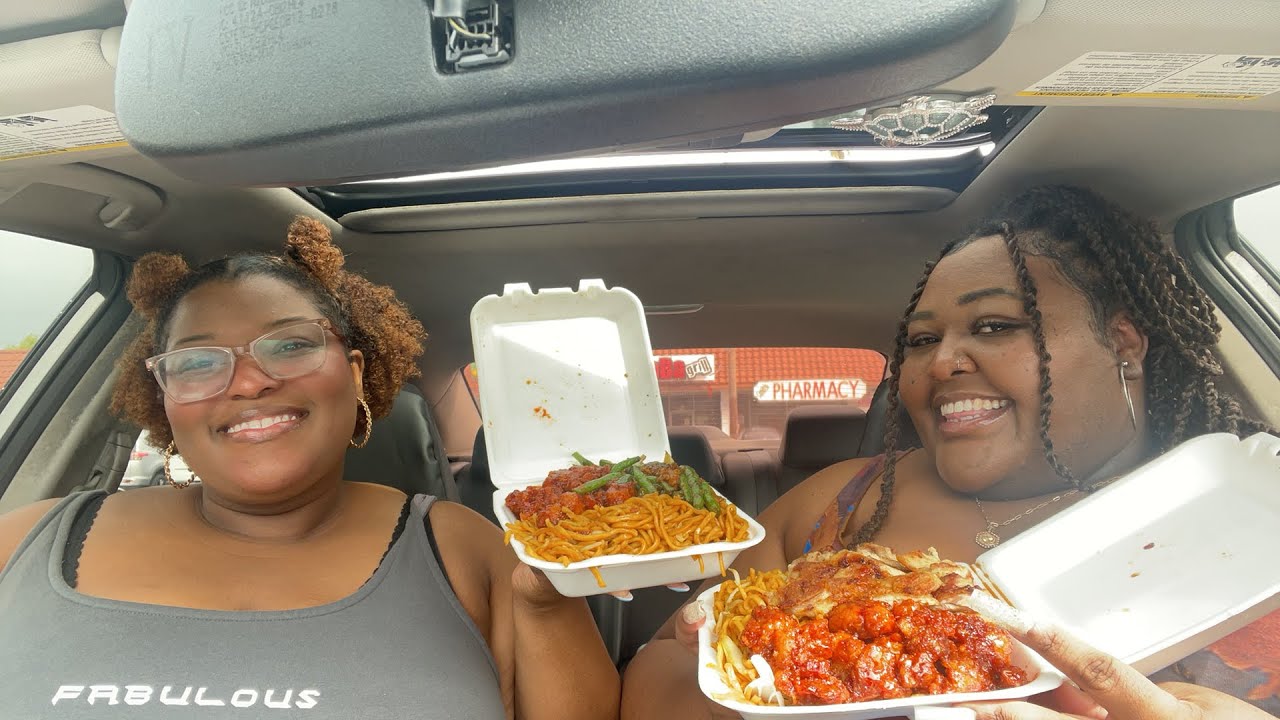 Live Chinese Food Mukbang and spin da block🤌🏽