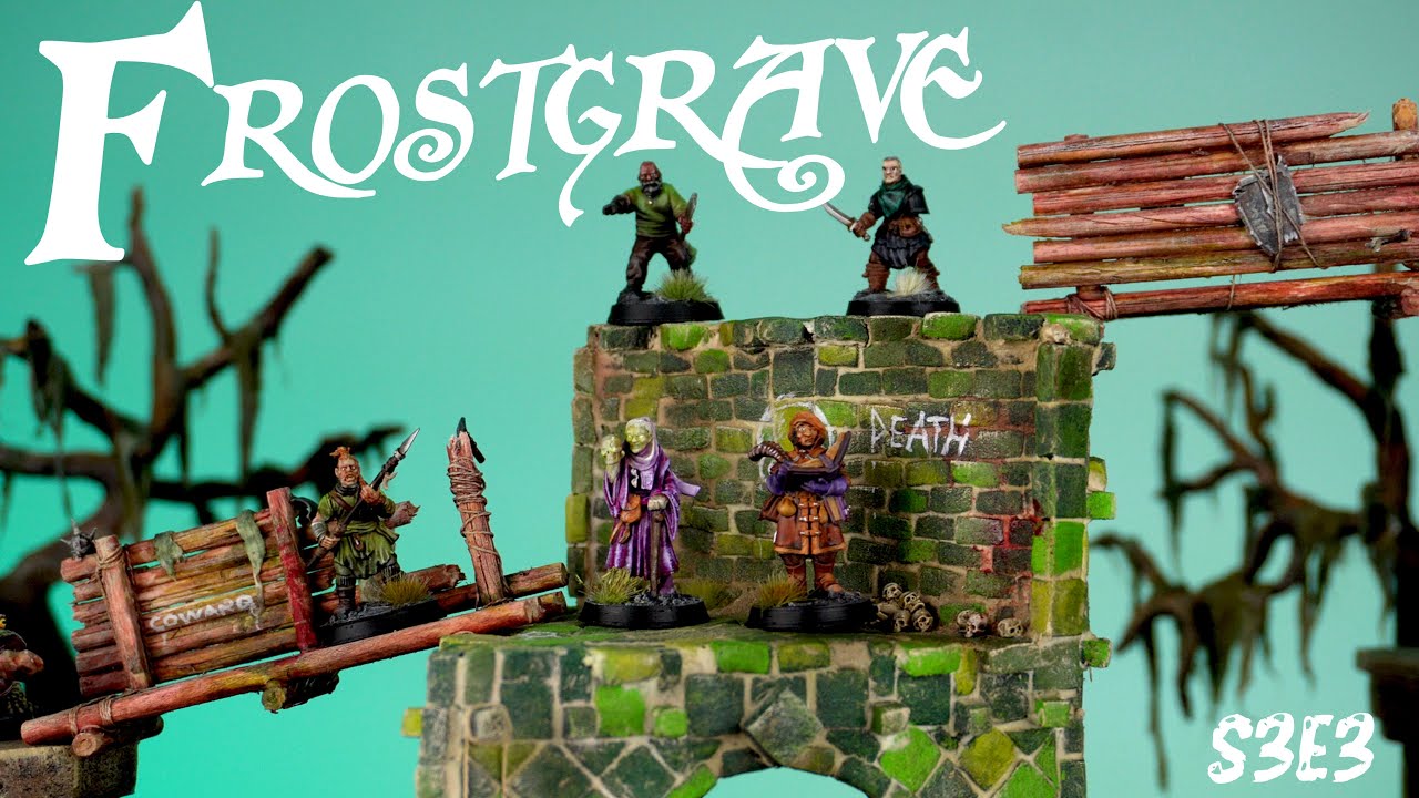 Frostgrave Battle Report | The Temple | S3E3 @OspreygamesUk