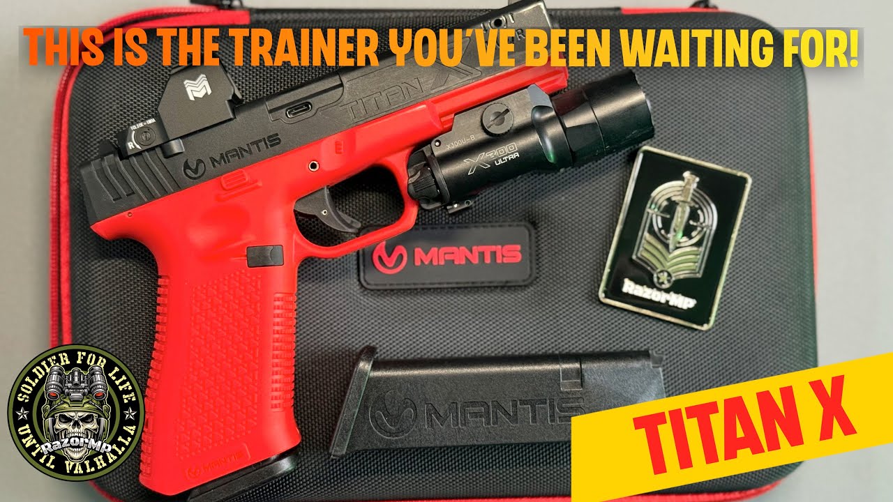 Mantis Titan X — учебный инструмент для стрельбы из пистолета