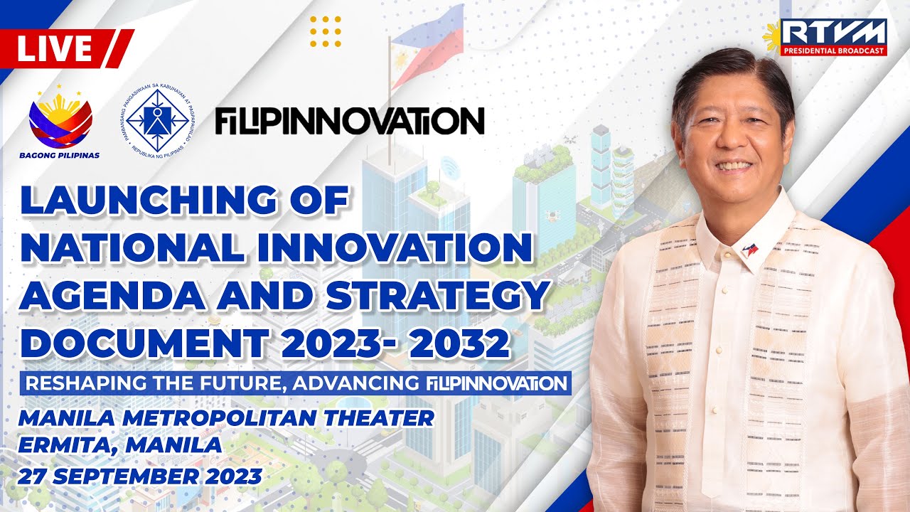 Launching of the National Innovation Agenda and Strategy Document 09/27/2023