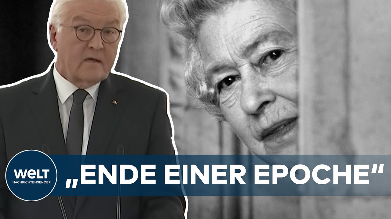 TRAUER UM QUEEN: Steinmeier - Elizabeth II. hat ein Jahrhundert geprägt | WELT Thema
