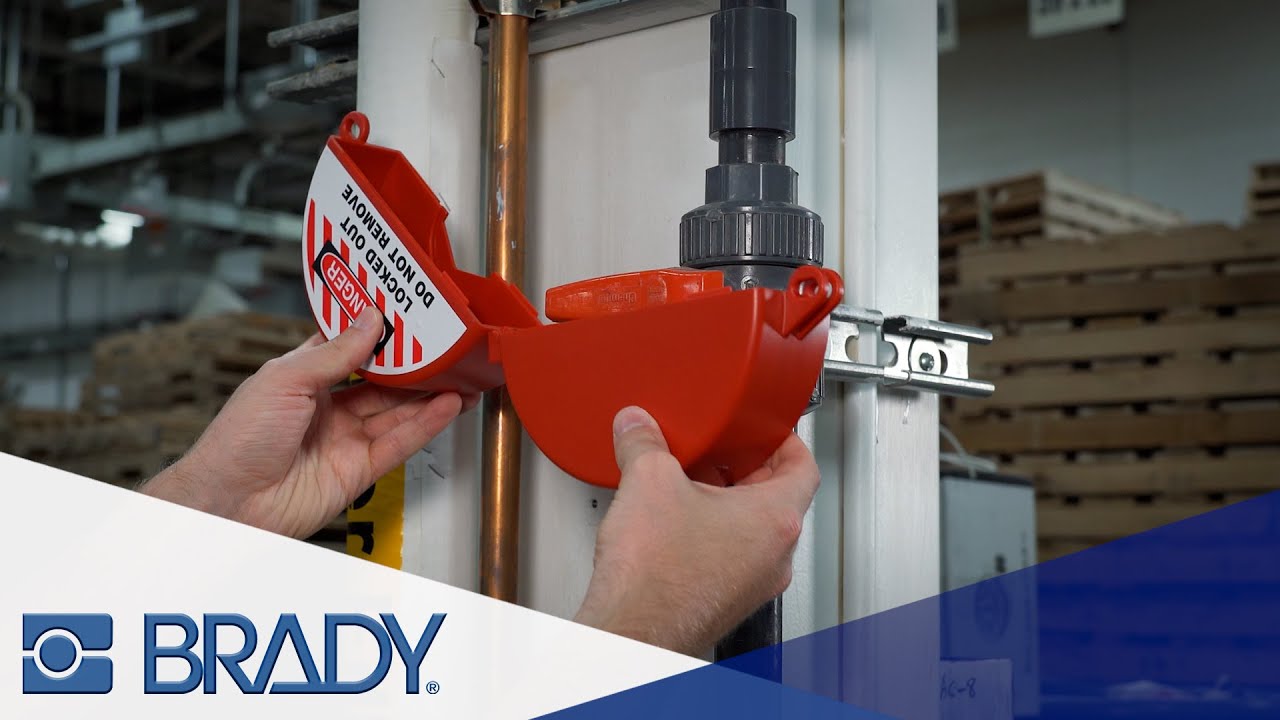 Brady T-Handle Ball Valve Lockout | How to install